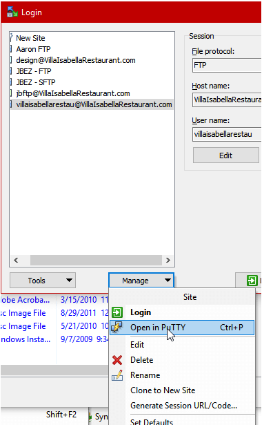 putty paste in terminal putty paste in terminal