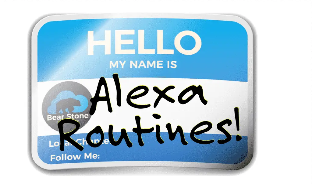 How to Name your Alexa Routines 1