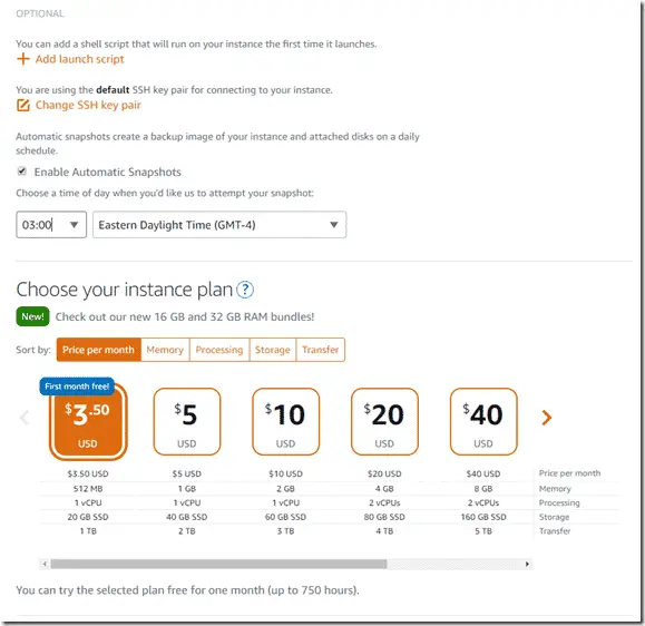 Creating a Website in Amazon Lightsail for ~4 Bucks 2