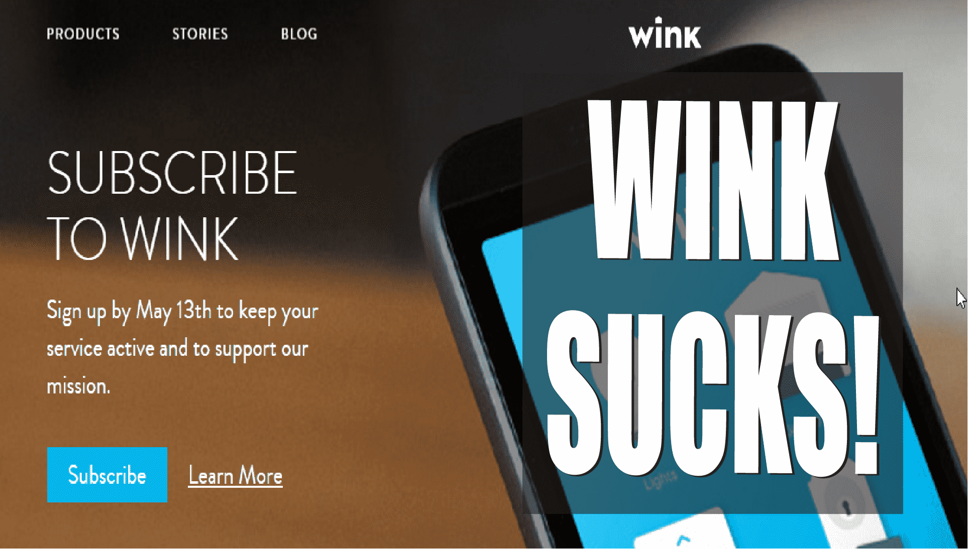 Wink's Crappy move to force a Subscription Plan on its existing users 1