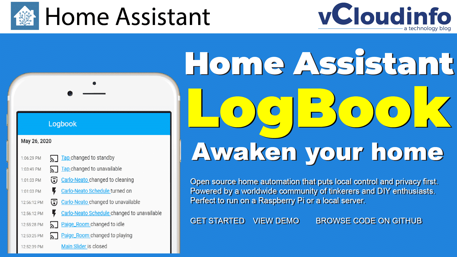The Home Assistant Logbook 1 The Home Assistant Logbook 1