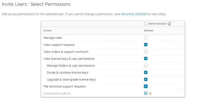 Empower your team with My VMware Portal delegation rights 6 Empower your team with My VMware Portal delegation rights 6