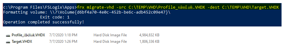 Best ways to Shrink and Optimize FSLogix Profile VHD files 2 Best ways to Shrink and Optimize FSLogix Profile VHD files 2