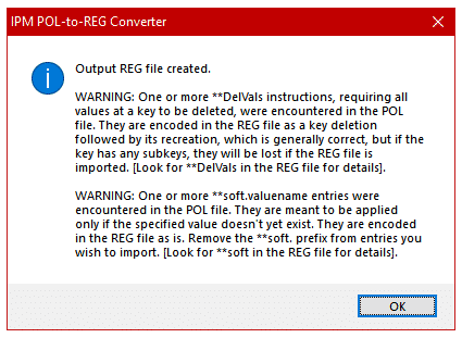 See inside Registry.pol with the Pol2Reg utility 3 See inside Registry.pol with the Pol2Reg utility 3