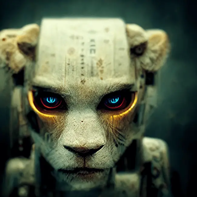 Reminder: Protect your Servers 2 CyberLion as imagined by MidJourney