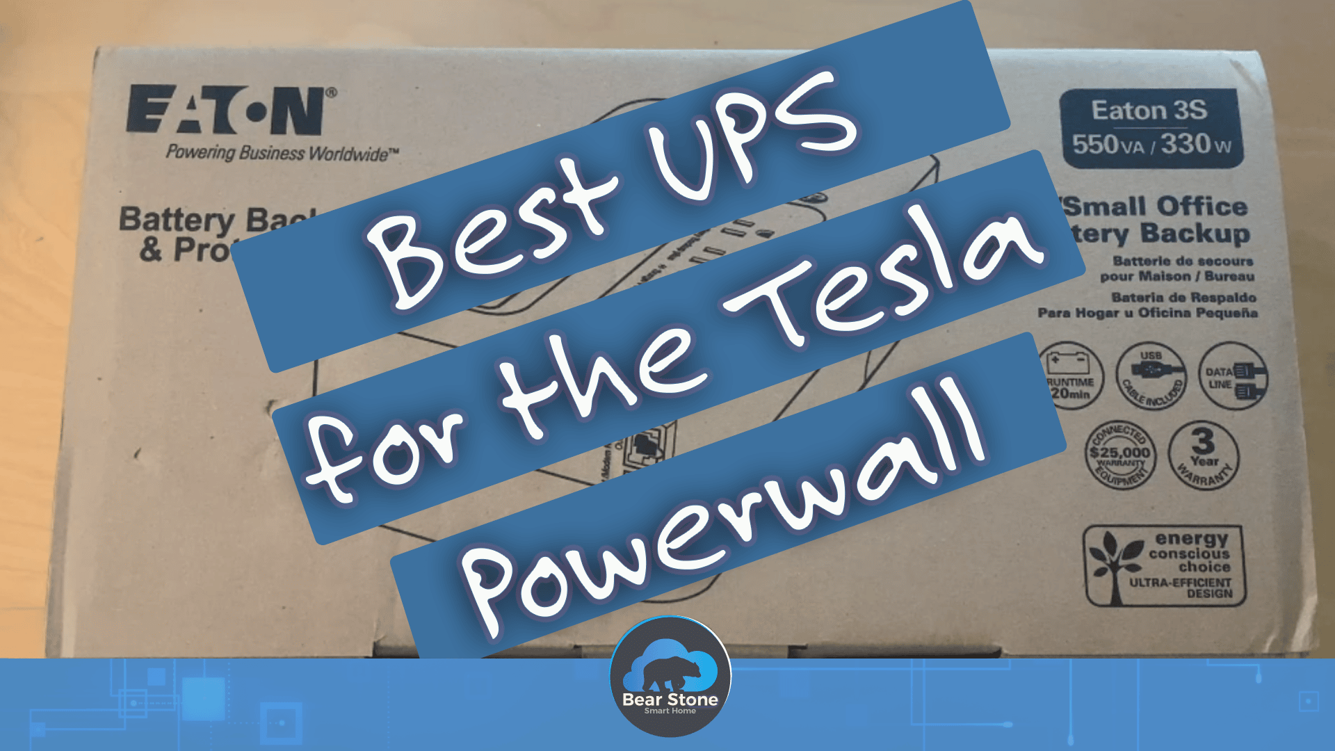 Why I added the Eaton 3S UPS to my Tesla Powerwall Setup? 1 Why I added the Eaton 3S UPS to my Tesla Powerwall Setup? 1