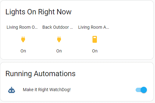 What's Running in Home Assistant? A Lovelace Card 2 What's Running in Home Assistant? A Lovelace Card 2