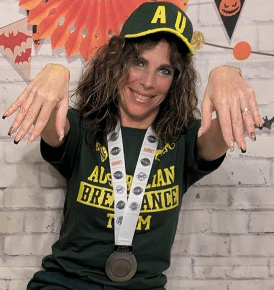 The 2024 Australian breakdance costume